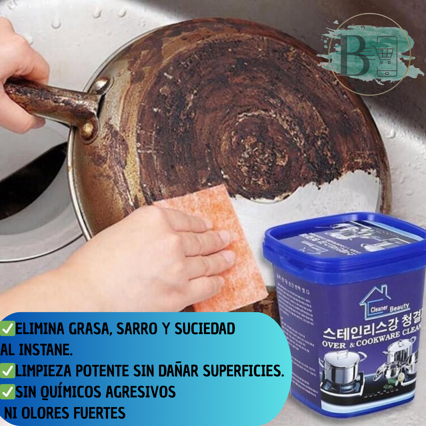 POWER PASTE™ PASTA LIMPIADORA